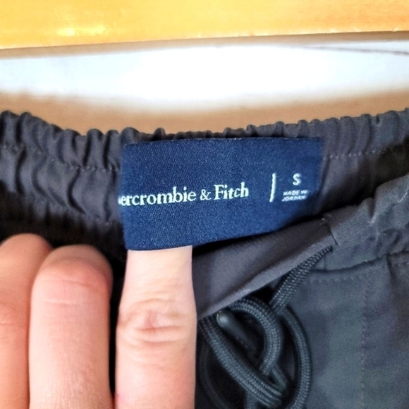 ABERCROMBIE & FITCH BLACK JOGGERS, SZ SMALL - Picture 7 of 8